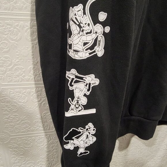 Adidas Originals Goofy Crew Sweatshirt Long Sleeve Shirts Black GD6025 Men Small - Picture 3 of 8